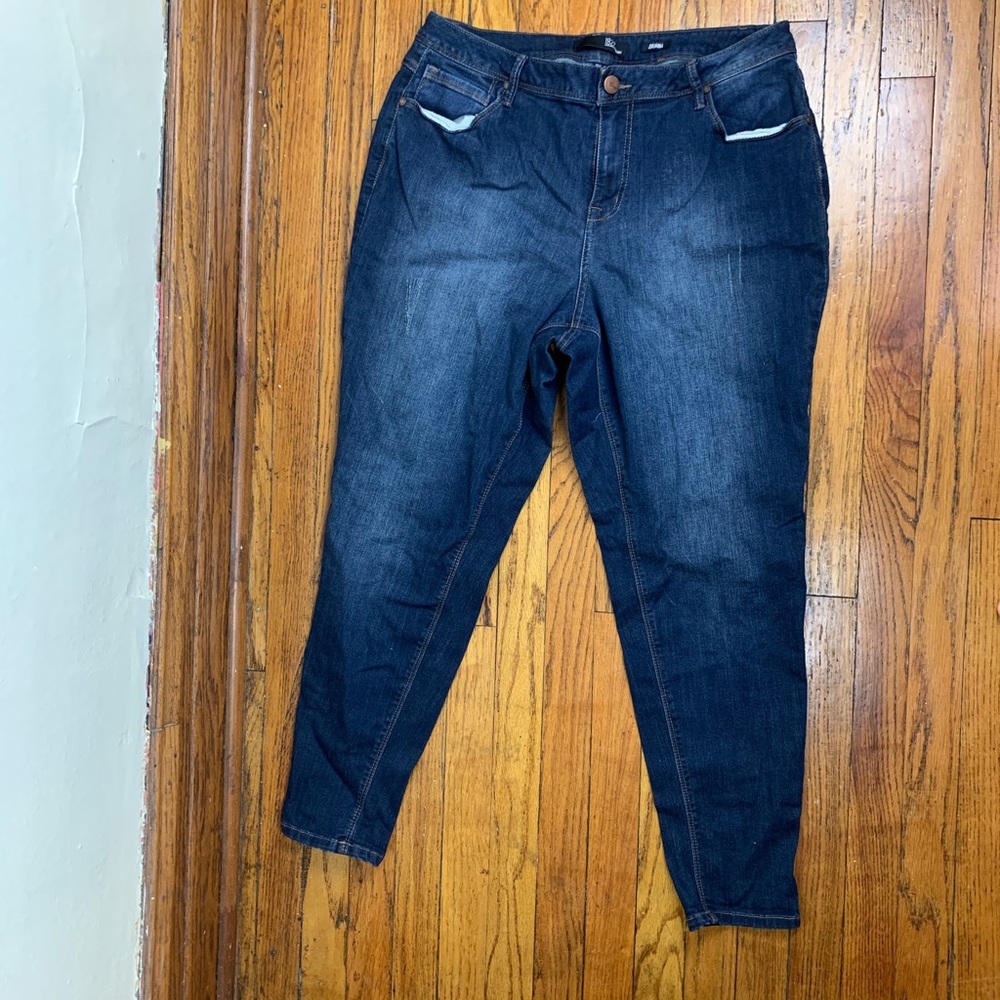 Skinny Ankle Dark Wash jeans sz 18